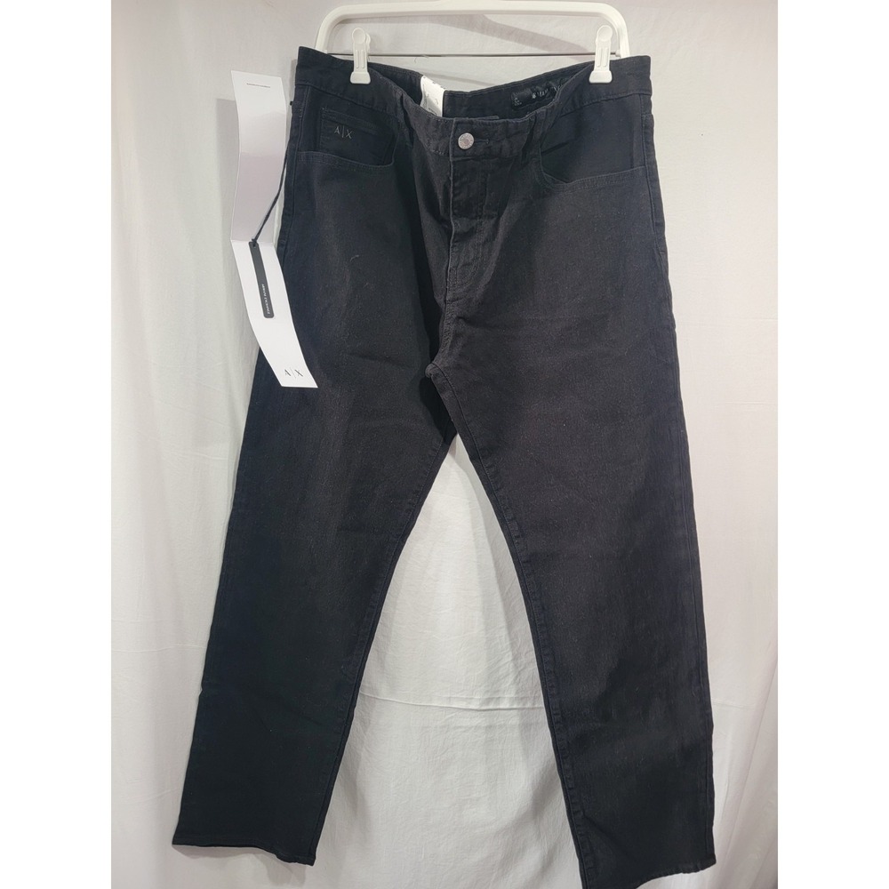 Armani Exchange A|X Jeans Men 38S Black J13 Slim Fit NWT